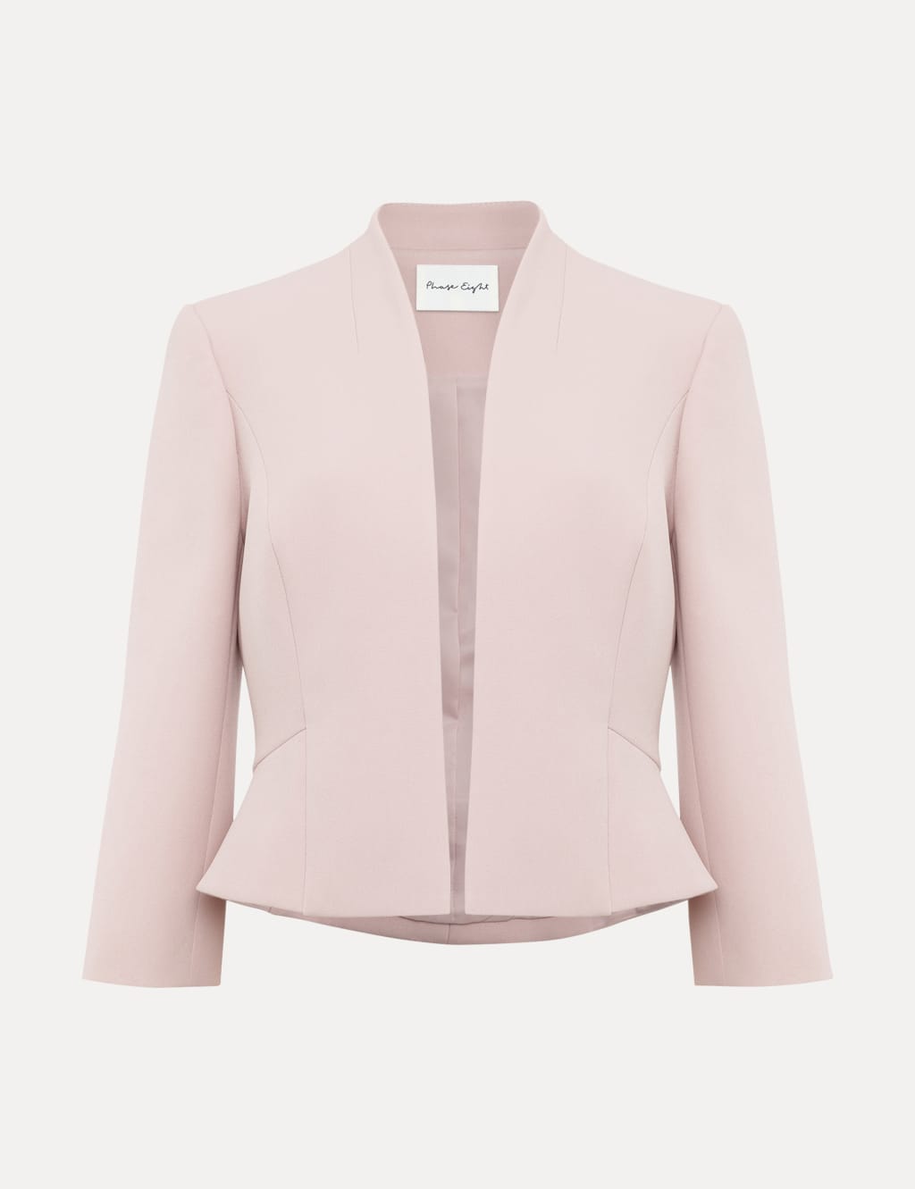 Short peplum jacket deals