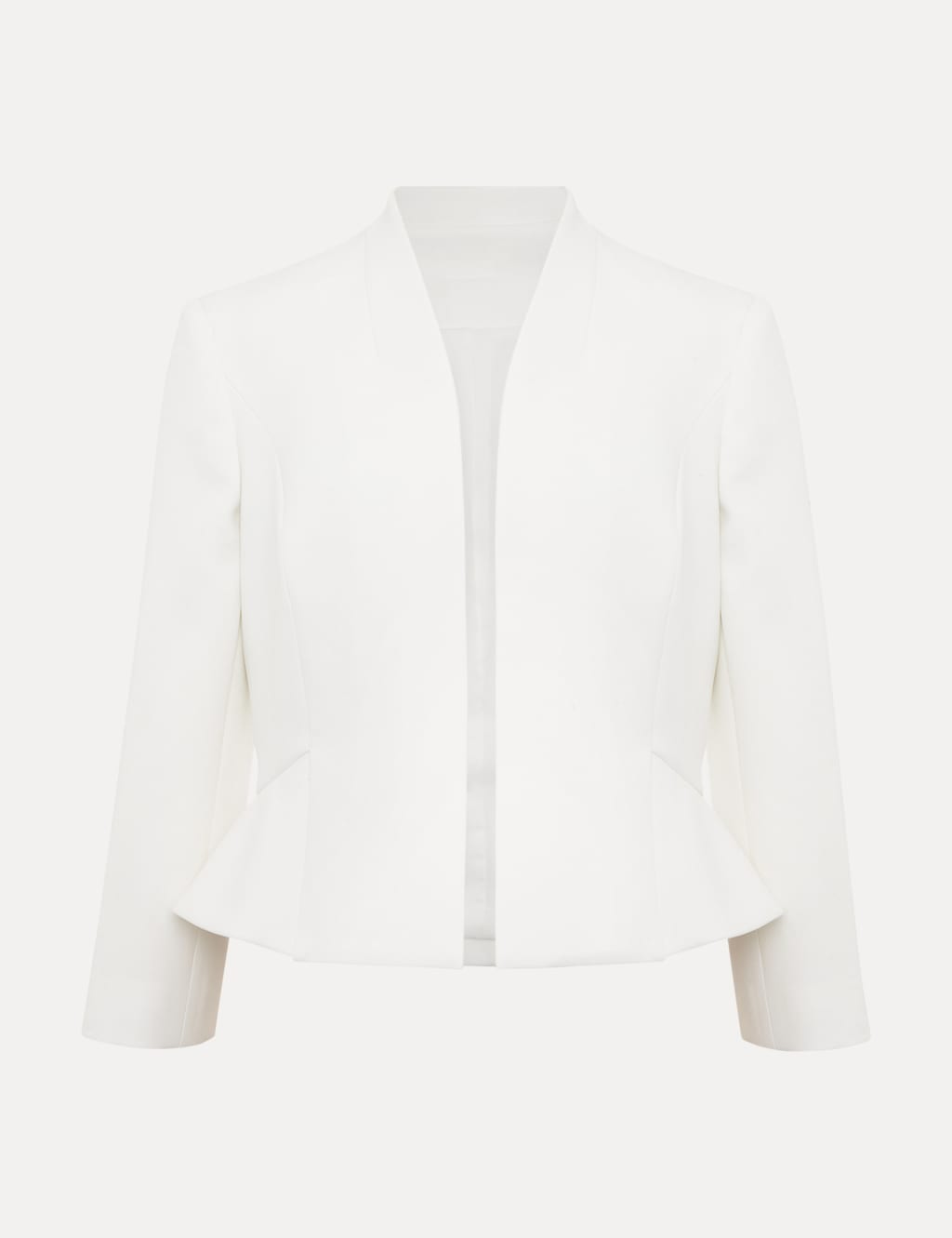 White peplum jacket uk cheap