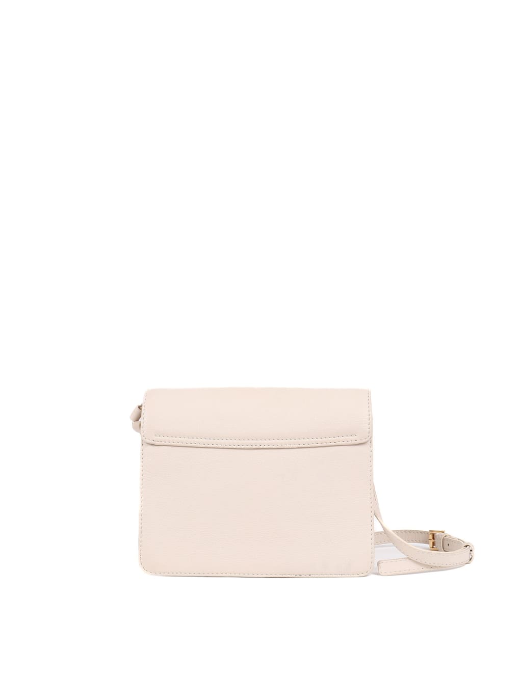 Leather Buckle Trim Cross Body Bag 3 of 4