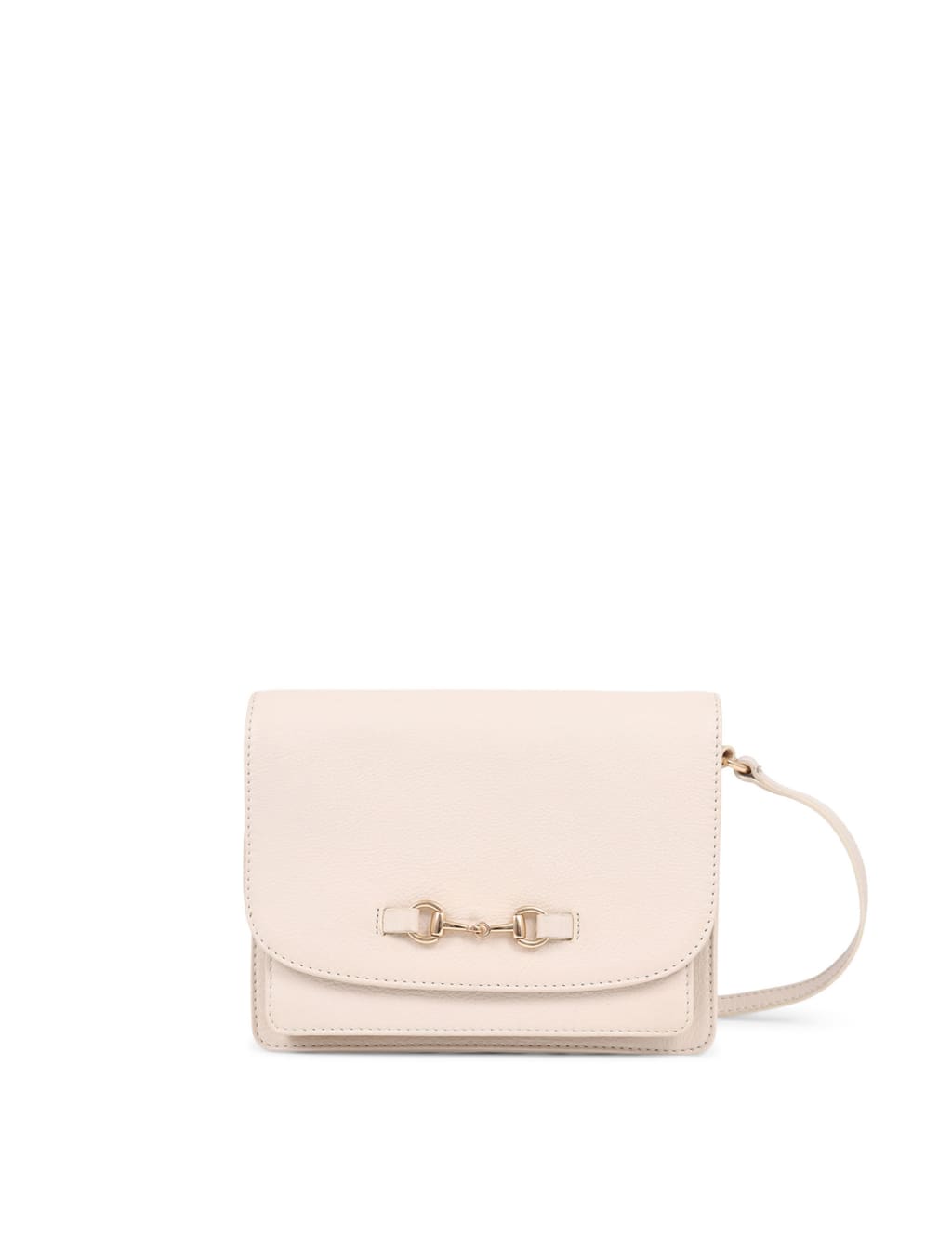Leather Buckle Trim Cross Body Bag 2 of 4
