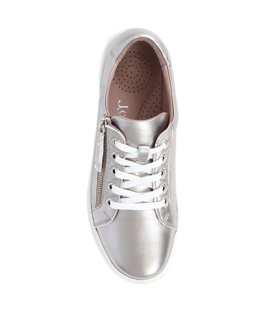 Leather Zip Up Trainers 5 of 7