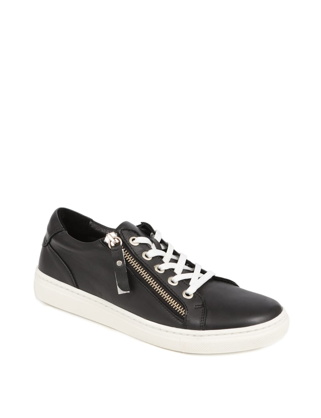 Leather Zip Up Trainers 4 of 7