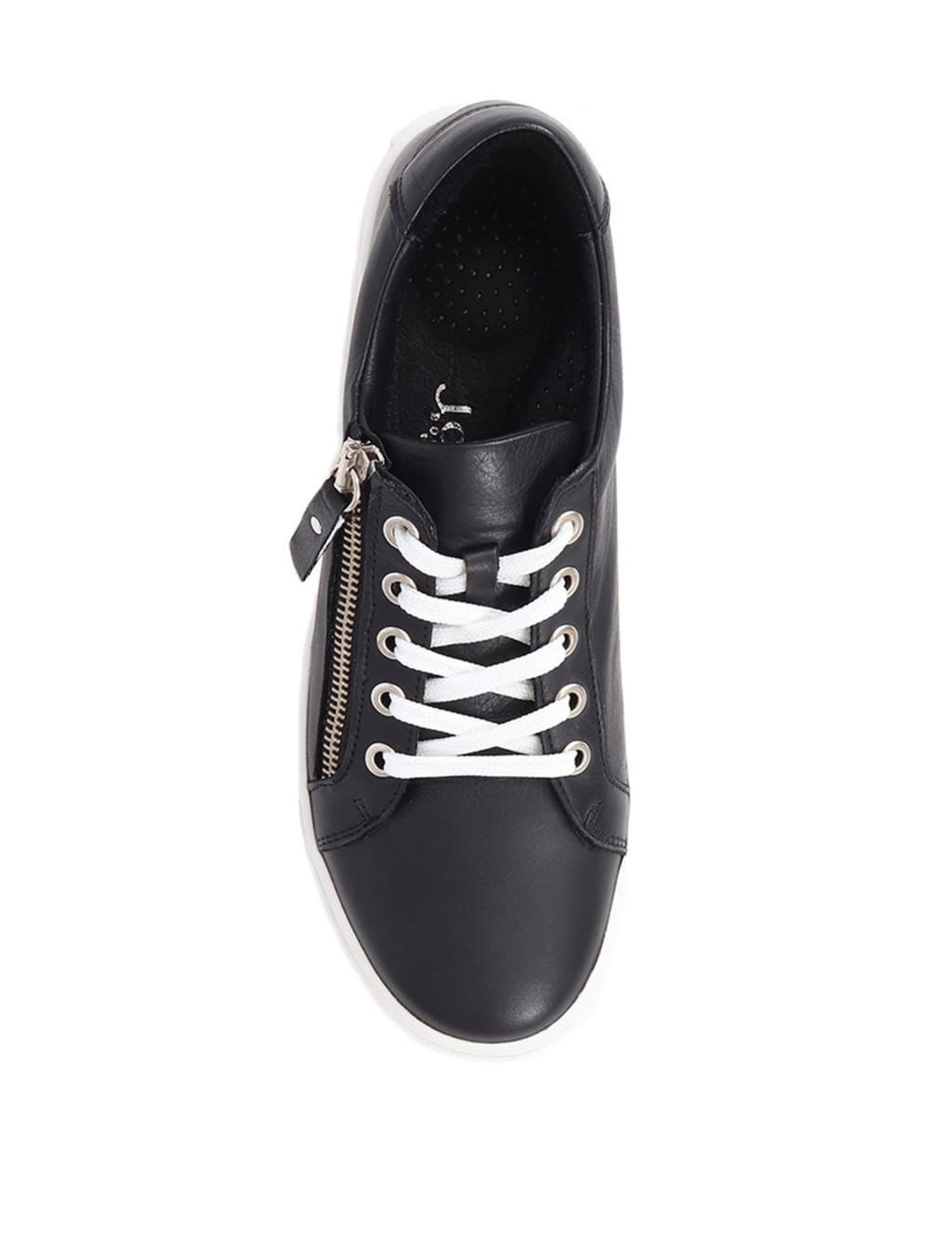 Leather Zip Up Trainers 5 of 7