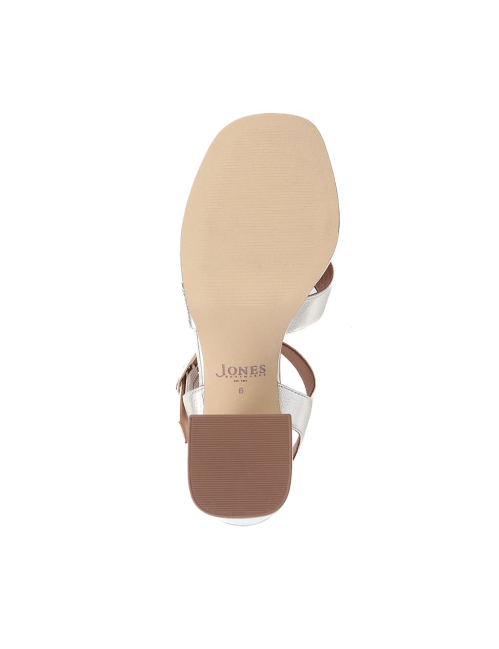 Leather Buckle Block Heel Sandals 7 of 7