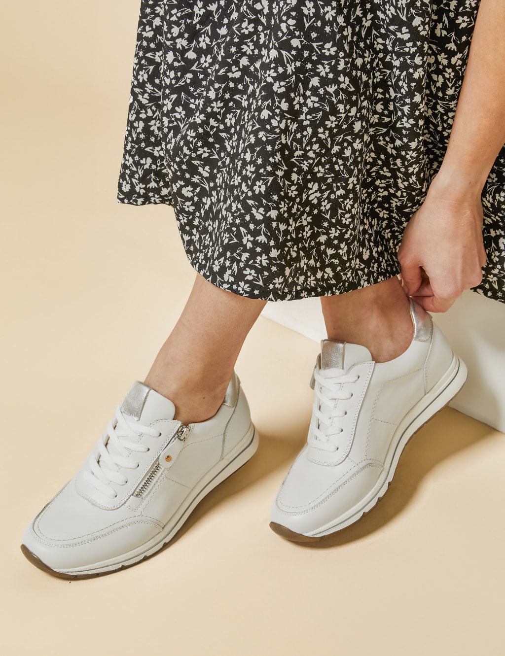 Zipper trainers on sale