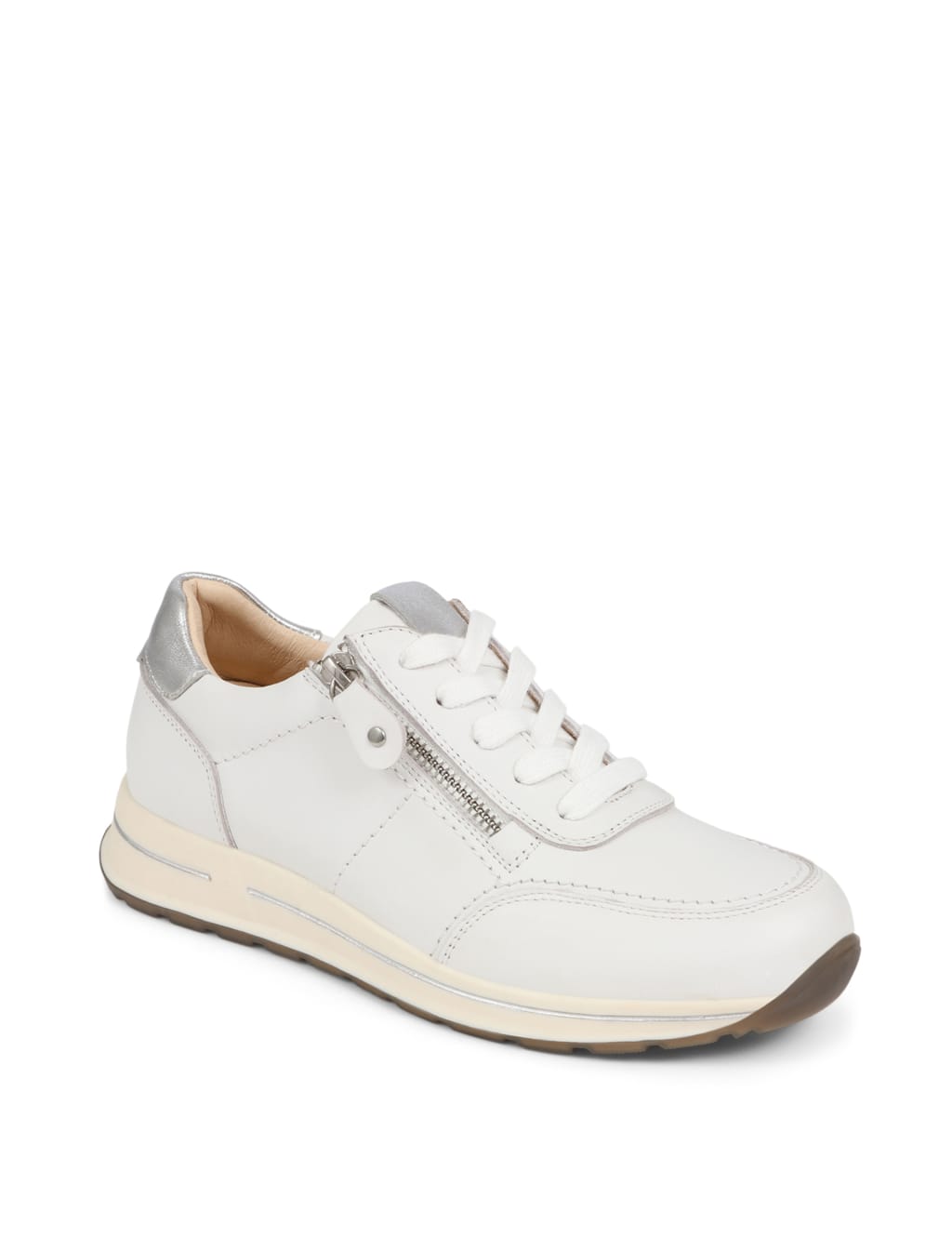Leather Zip Trainers 4 of 7