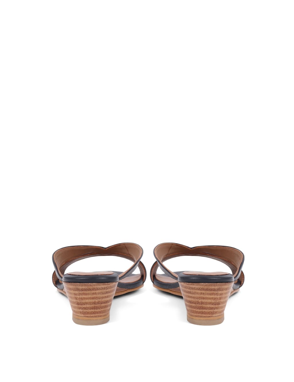 Leather Wedge Mules 5 of 7