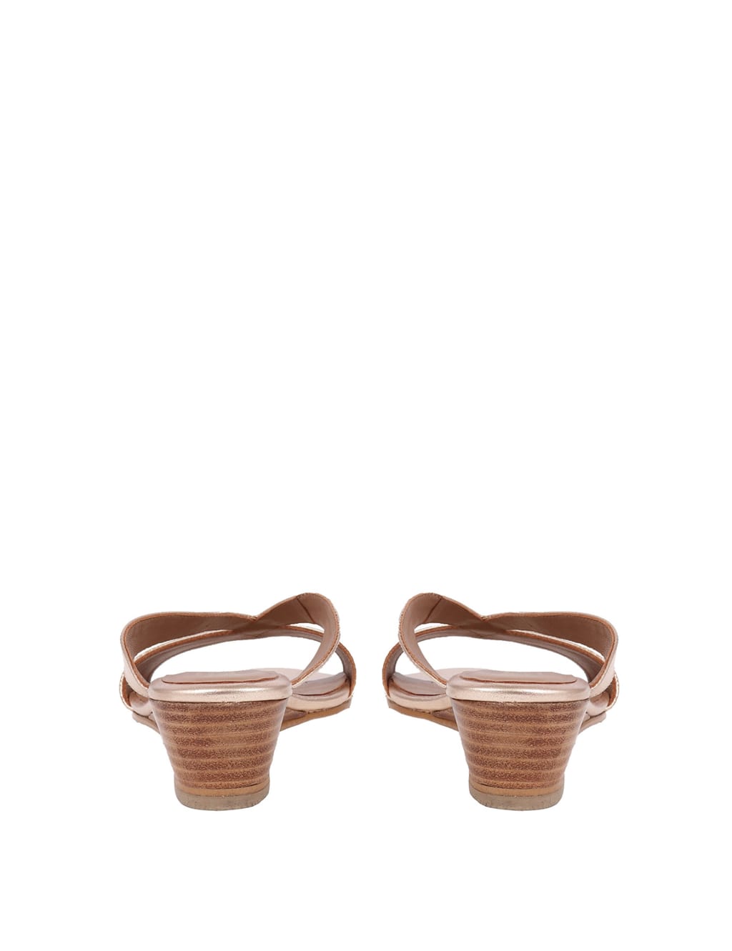 Leather Wedge Mules 5 of 6