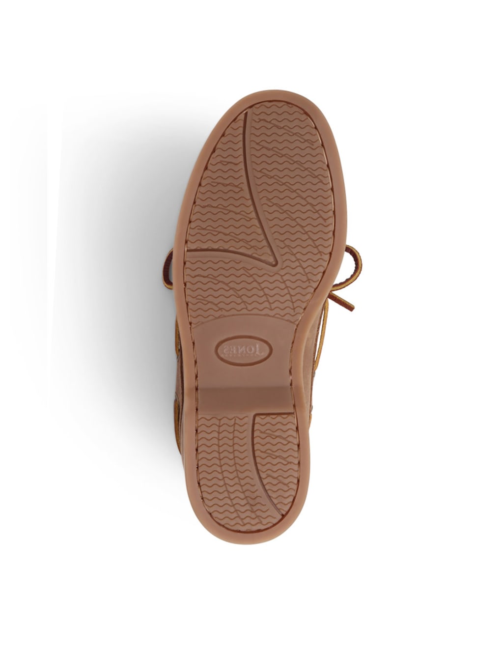 Leather Lace Up Flat Boat Shoes 7 of 7