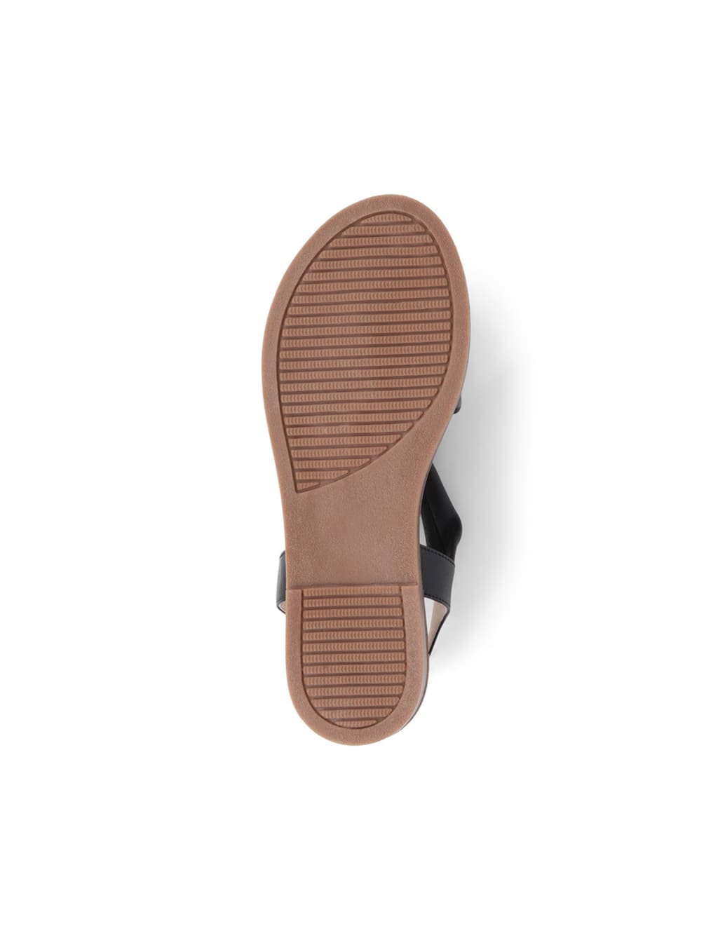 Leather Ankle Strap Flat Sandals 8 of 8