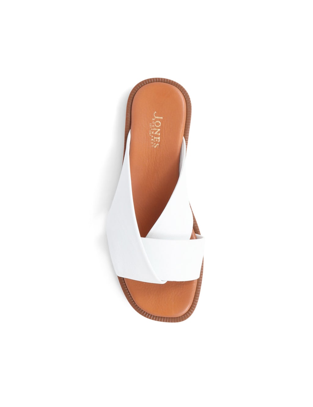 ladies flat leather mules