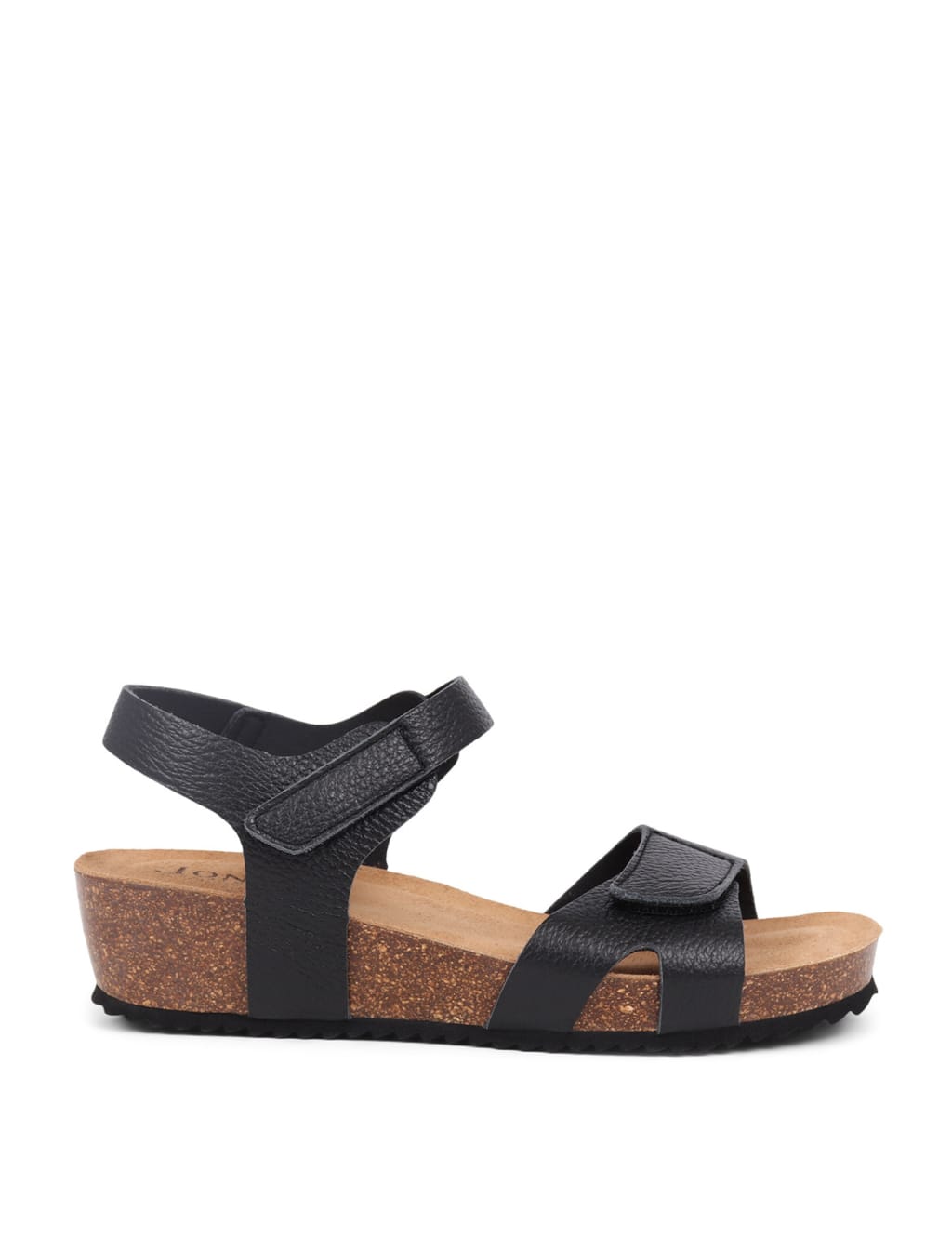 Leather Ankle Strap Flatform Sandals 2 of 7
