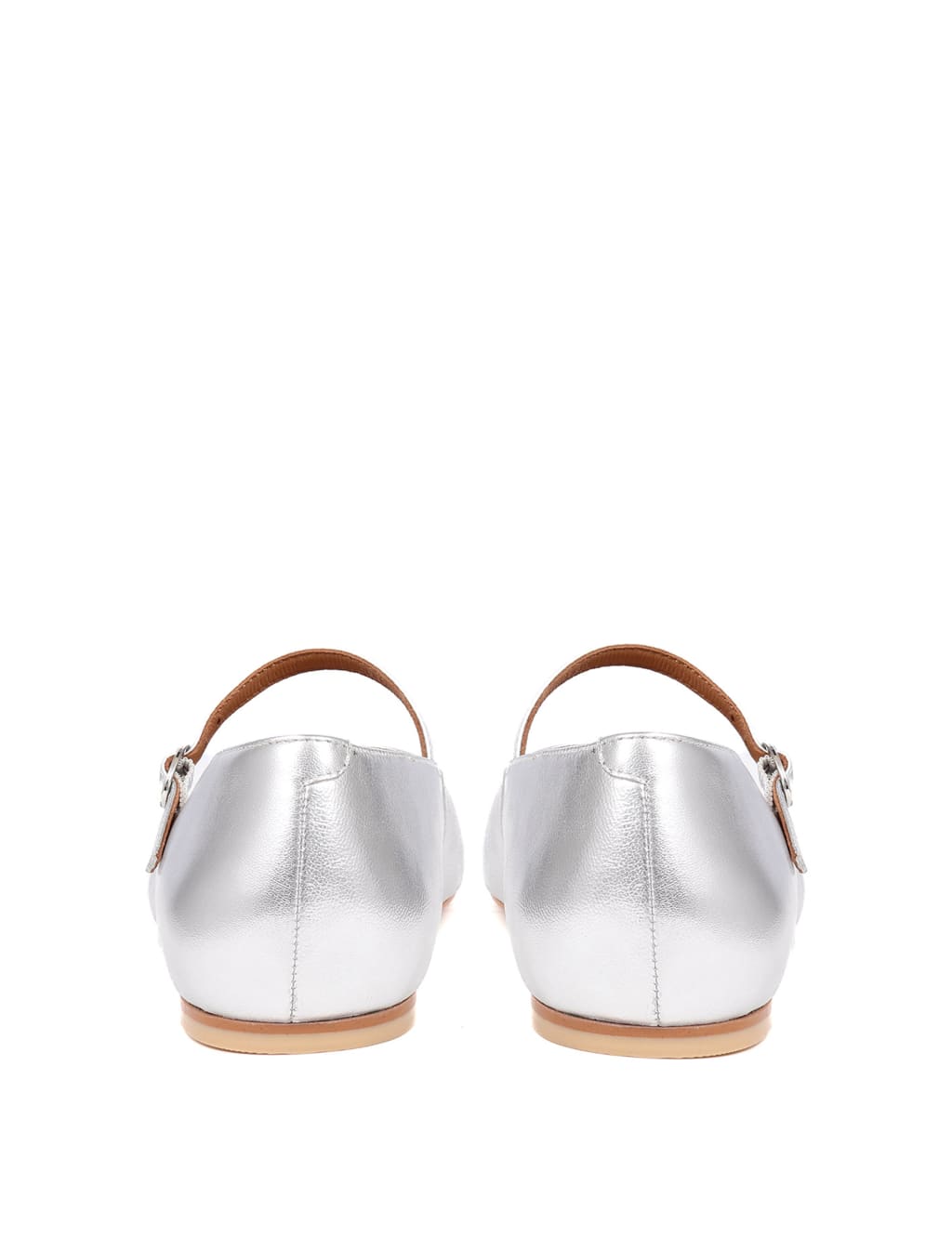 Leather Buckle Flat Pumps 6 of 7