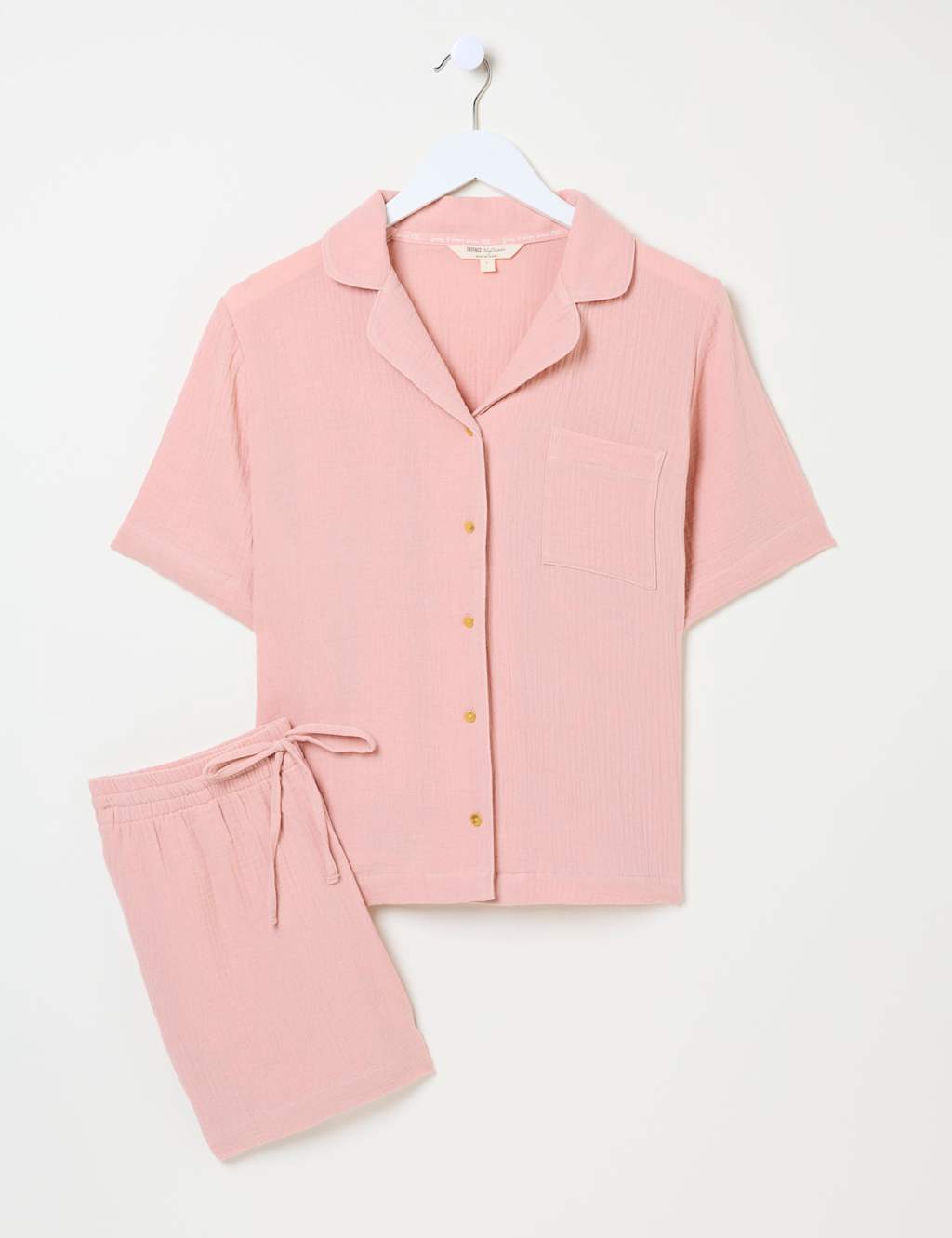 Pure Cotton Textured Shortie Set 2 of 9