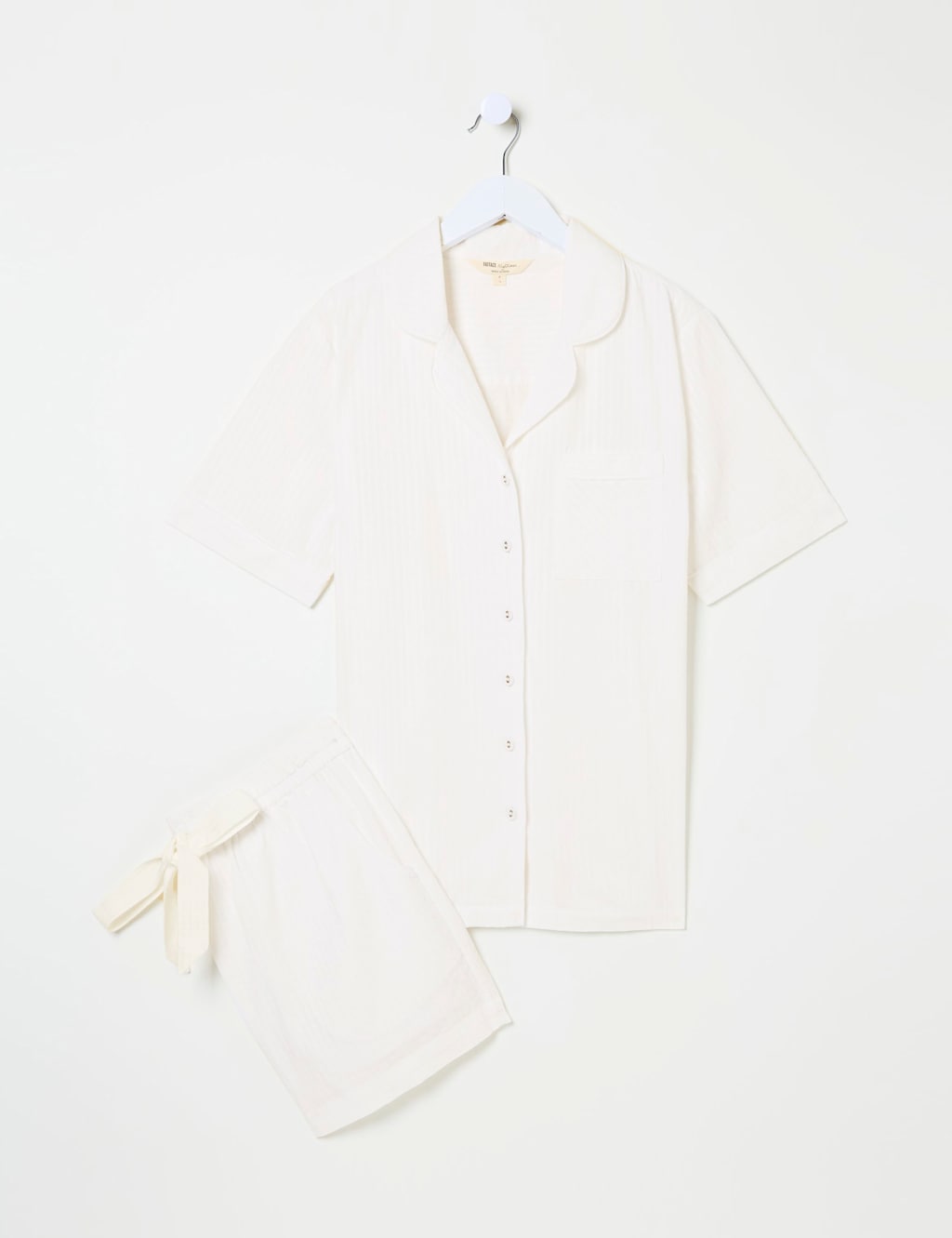 Pure Cotton Textured Shortie Set 2 of 6