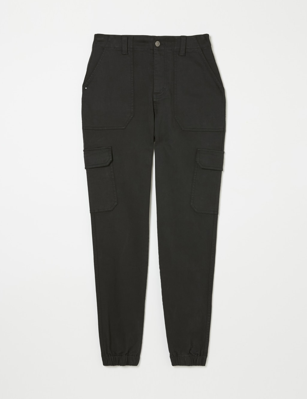 Cotton Rich Cargo Tapered Trousers FatFace M S