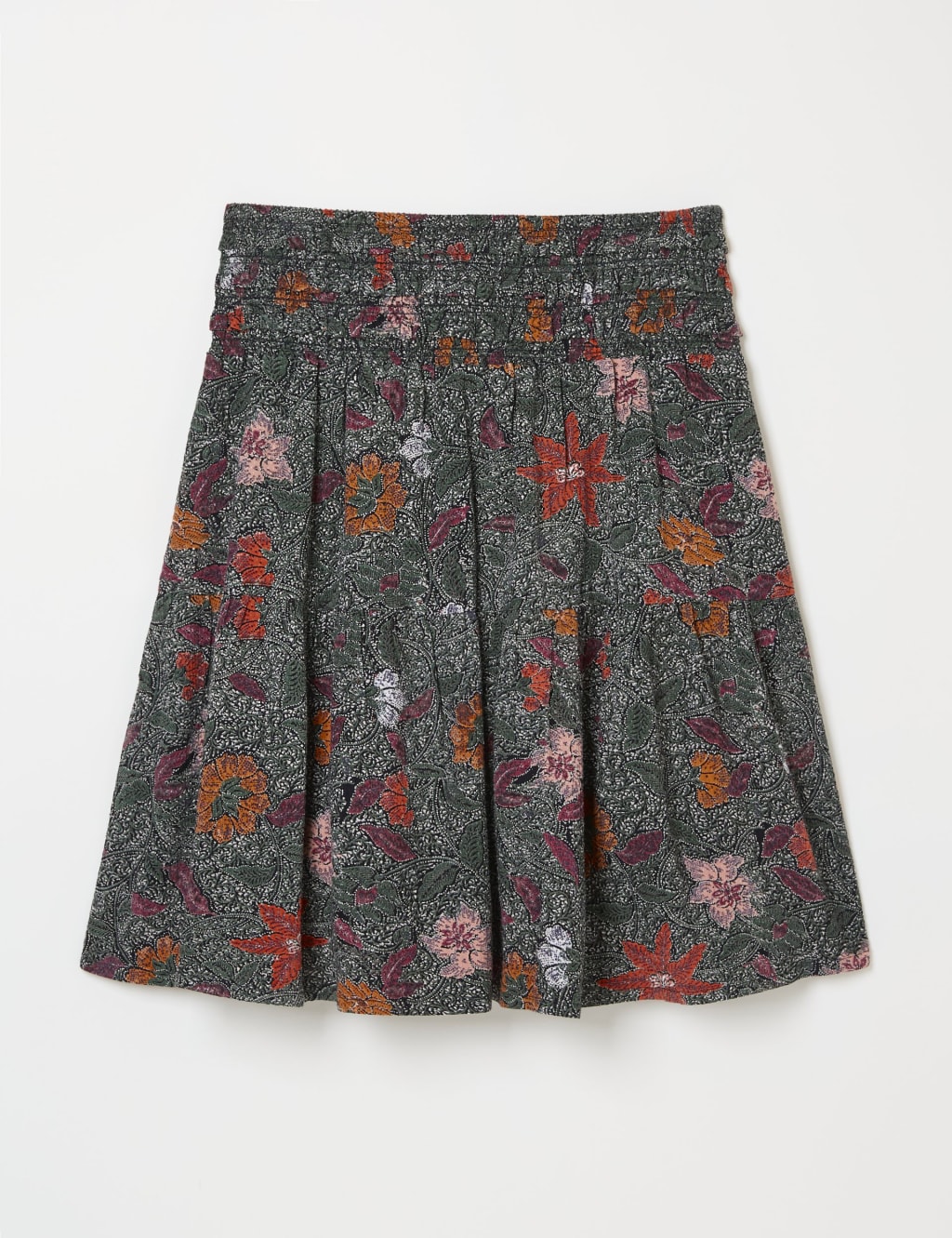 Floral Mini Skater Skirt 2 of 5