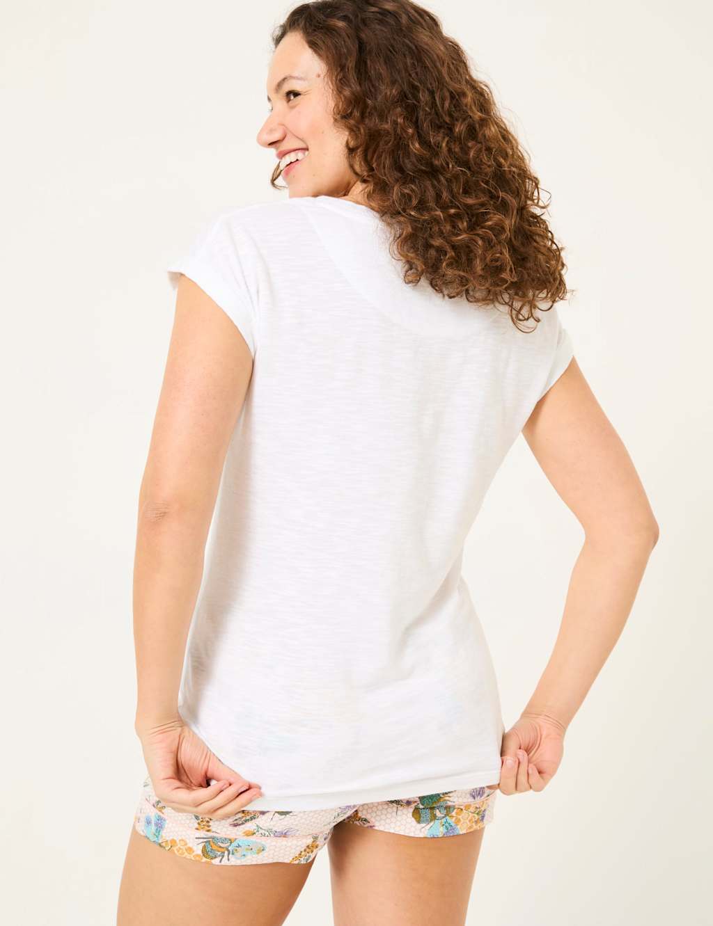 Cotton Rich Bee Print T-Shirt 3 of 6