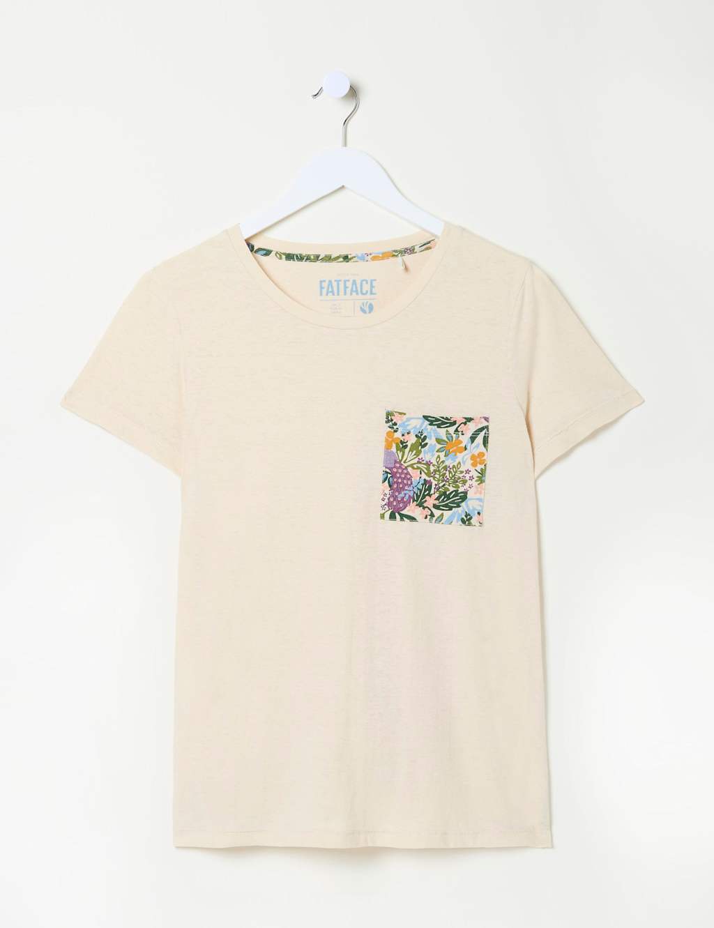 Cotton Linen Peacock Pocket Pyjama Top 2 of 5