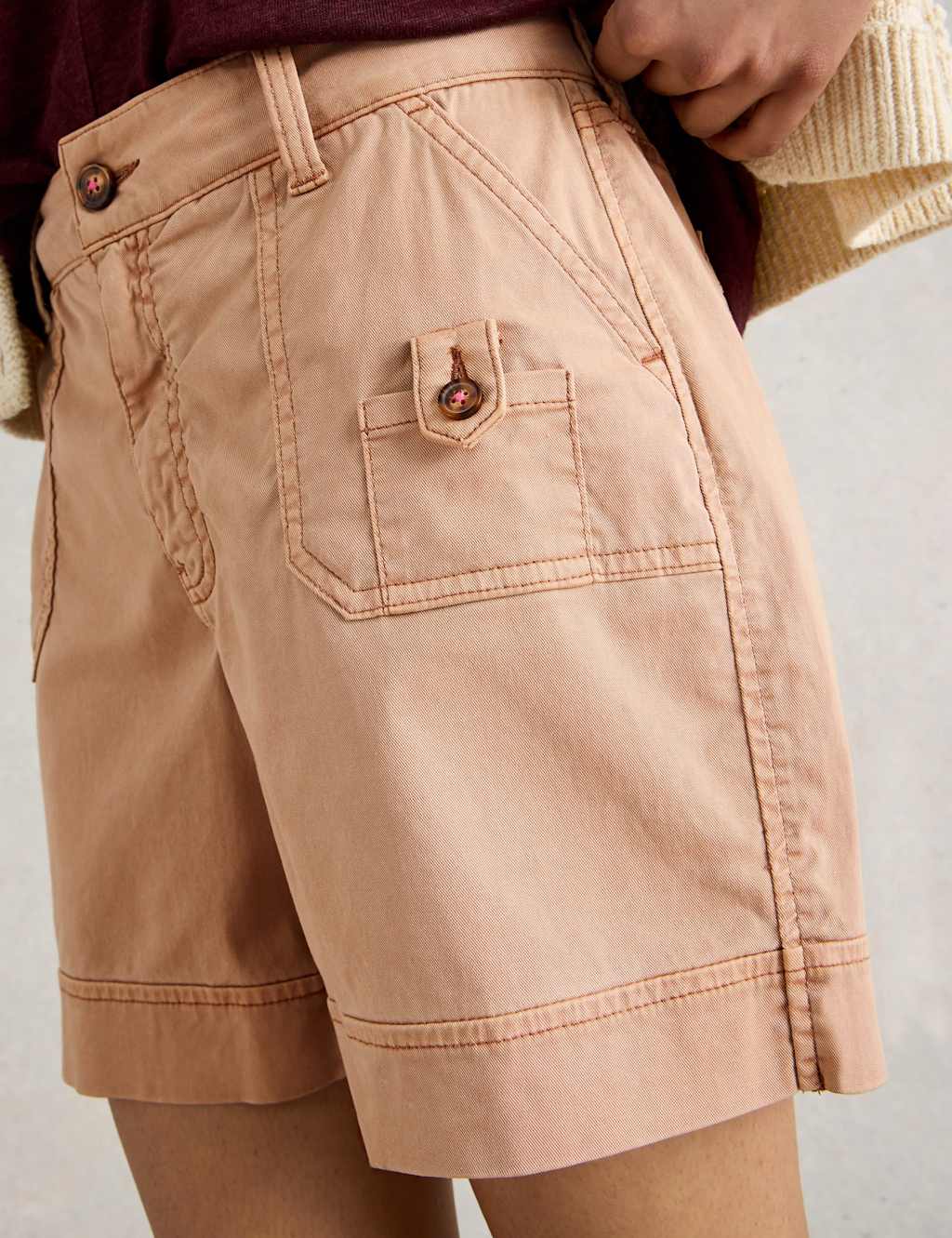 Lyocell Rich Combat Cargo Shorts 5 of 6
