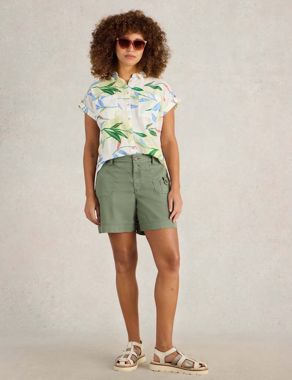 Lyocell Rich Cargo Shorts 3 of 6
