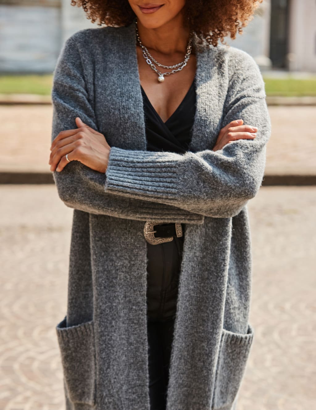 M and s long cardigans online