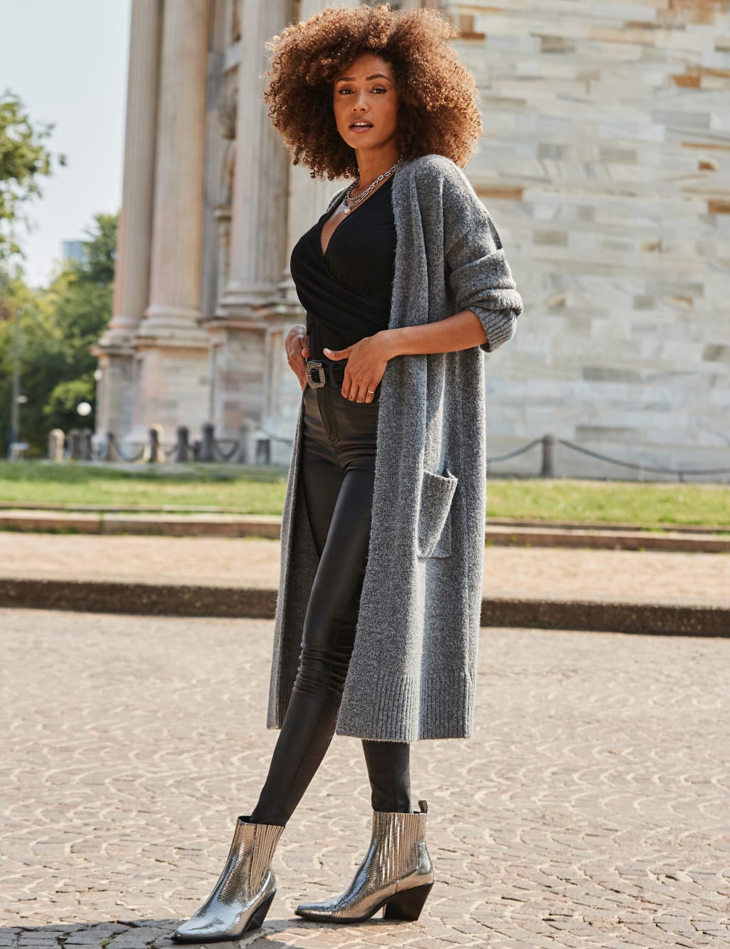 Longline Cardigan 5 of 5