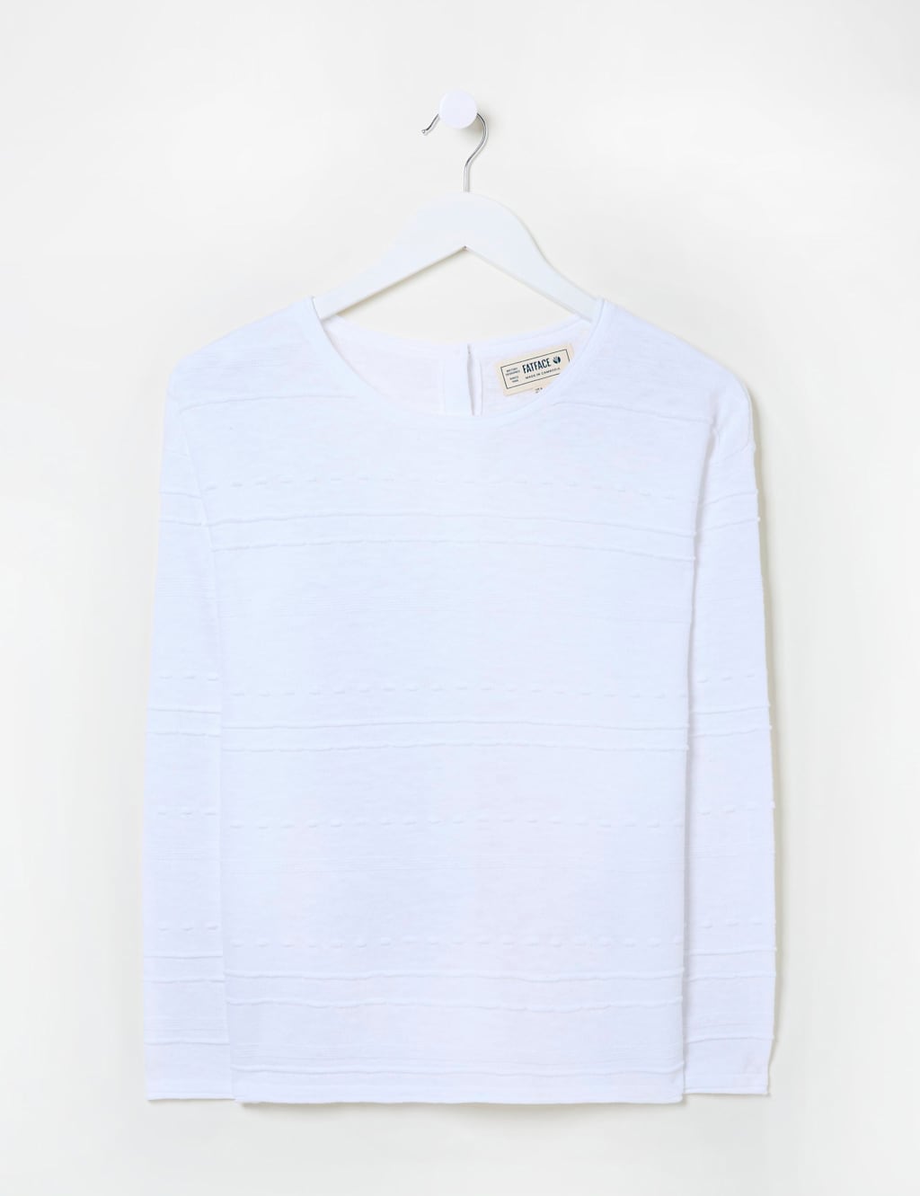 Cotton Rich Jumper with Linen 2 of 9
