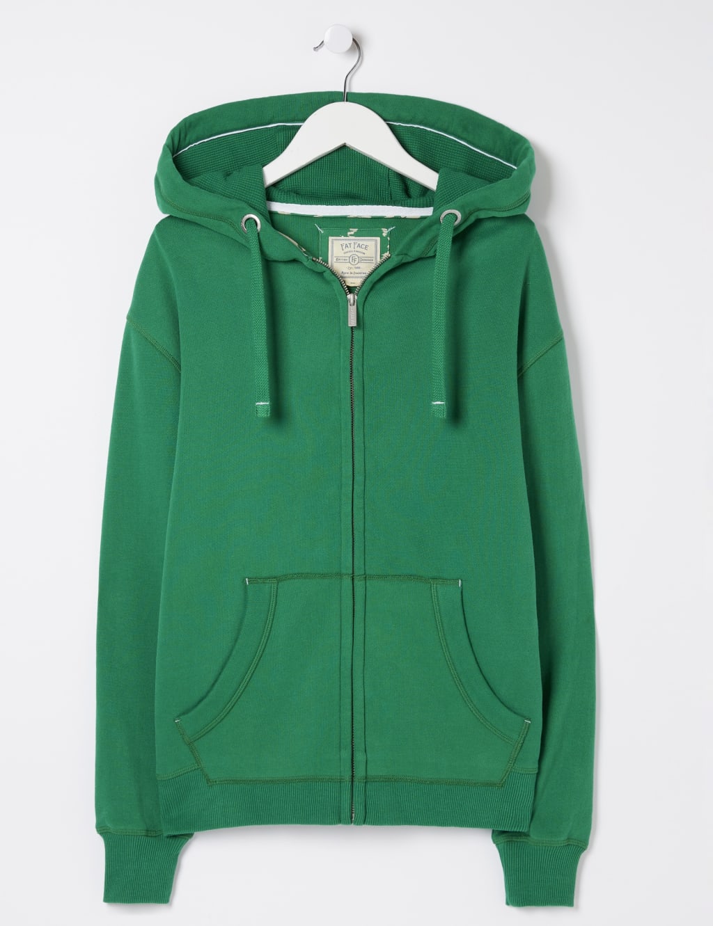 Cotton Rich Zip Up Hoodie FatFace M S