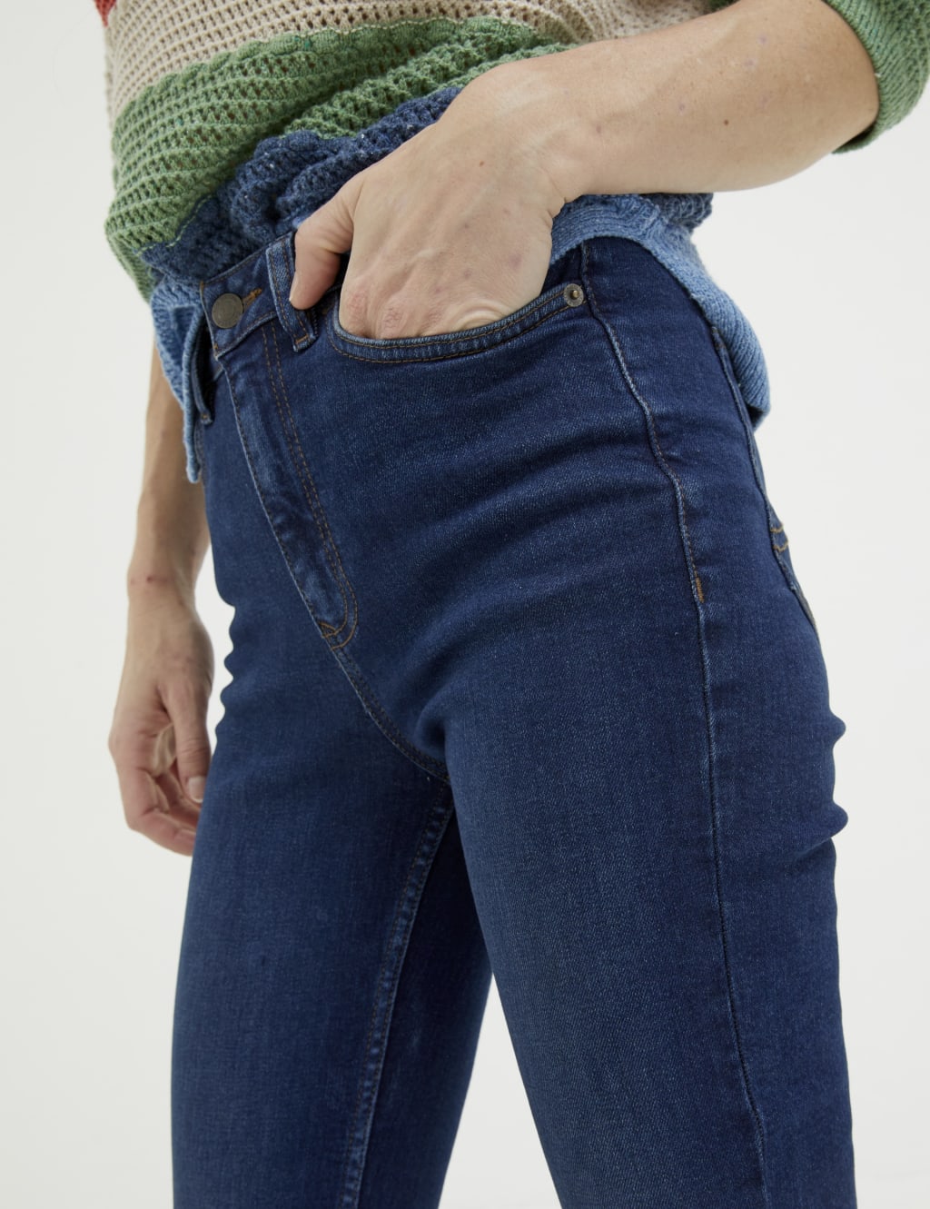 Mid Rise Bootcut Jeans FatFace M S