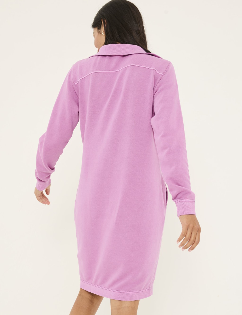 Pure Cotton Mini Sweater Dress 4 of 5
