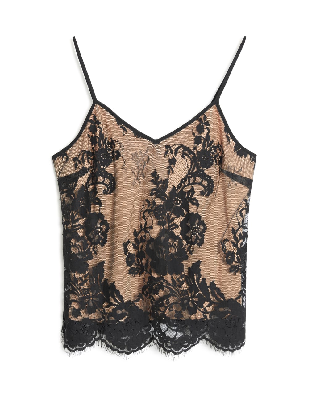 Lace v neck cami discount