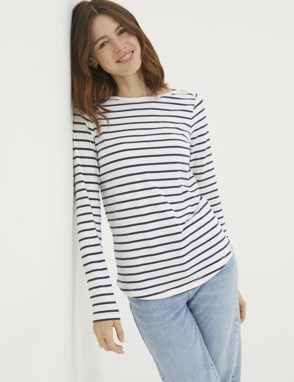 Cotton Rich Striped T-Shirt 1 of 5