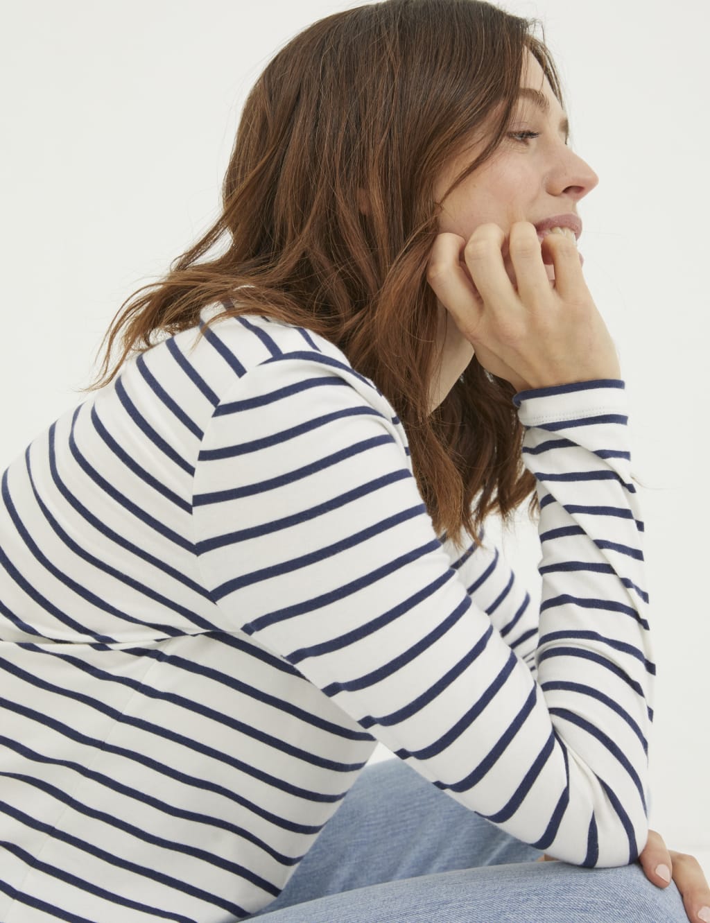 Cotton Rich Striped T-Shirt 4 of 5