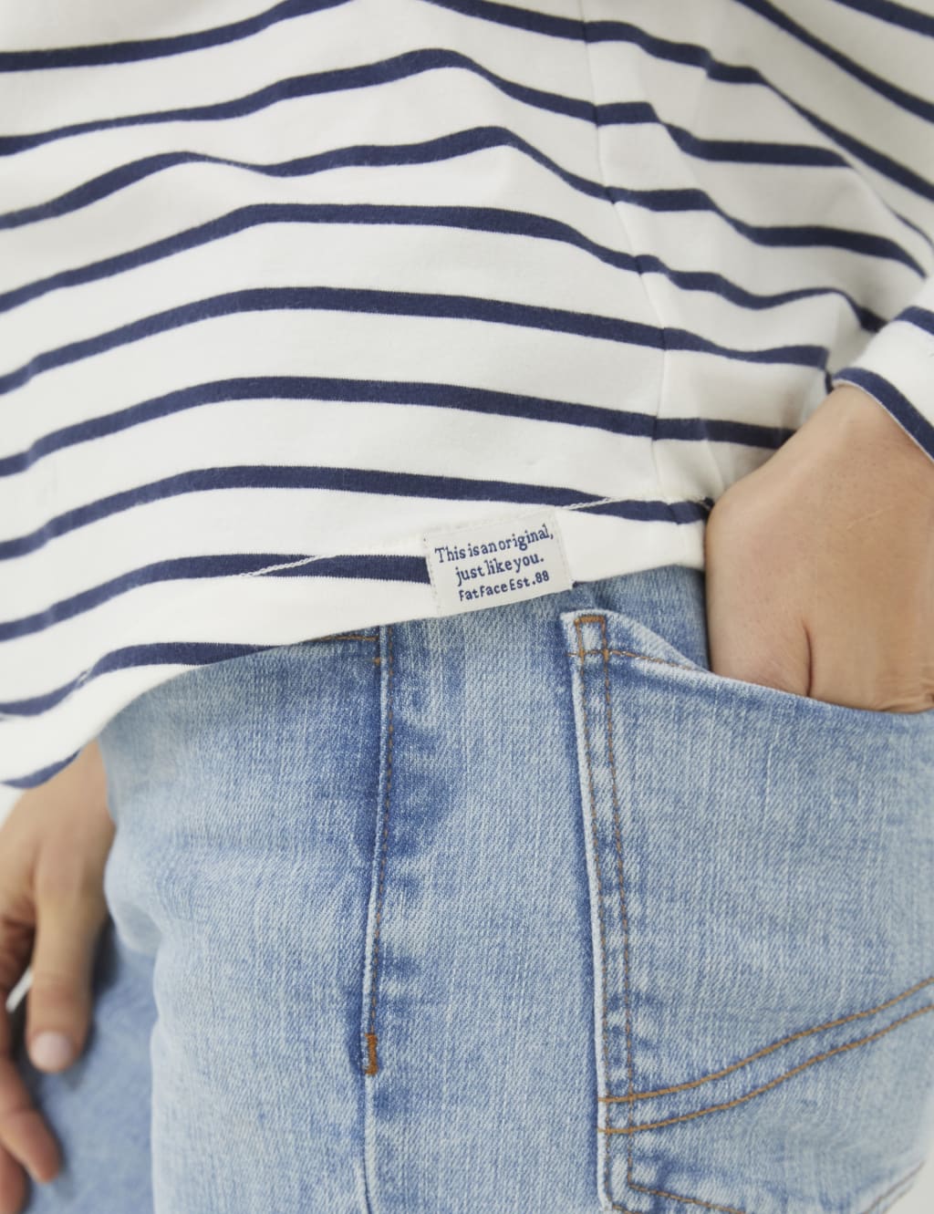 Cotton Rich Striped T-Shirt 5 of 5