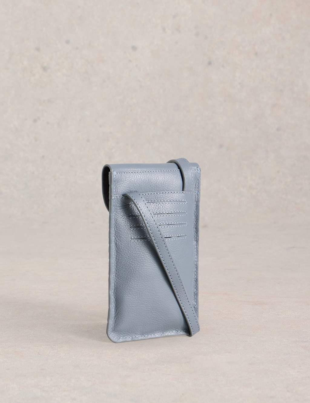 Leather Weave Cross Body Phone Bag 2 of 4