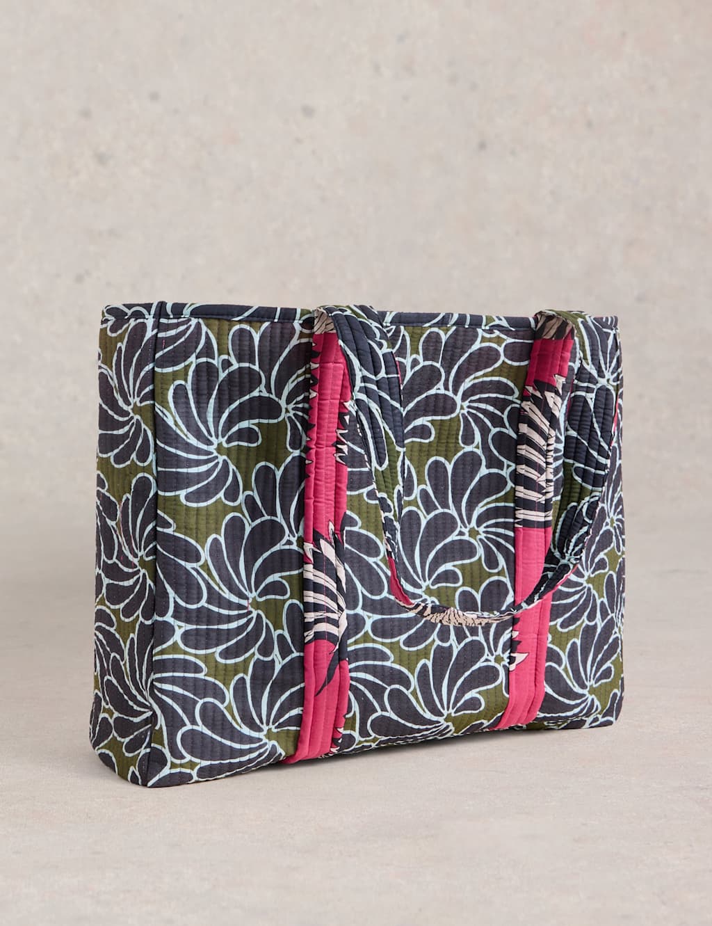 Pure Cotton Printed Reversible Beach Bag 2 of 4