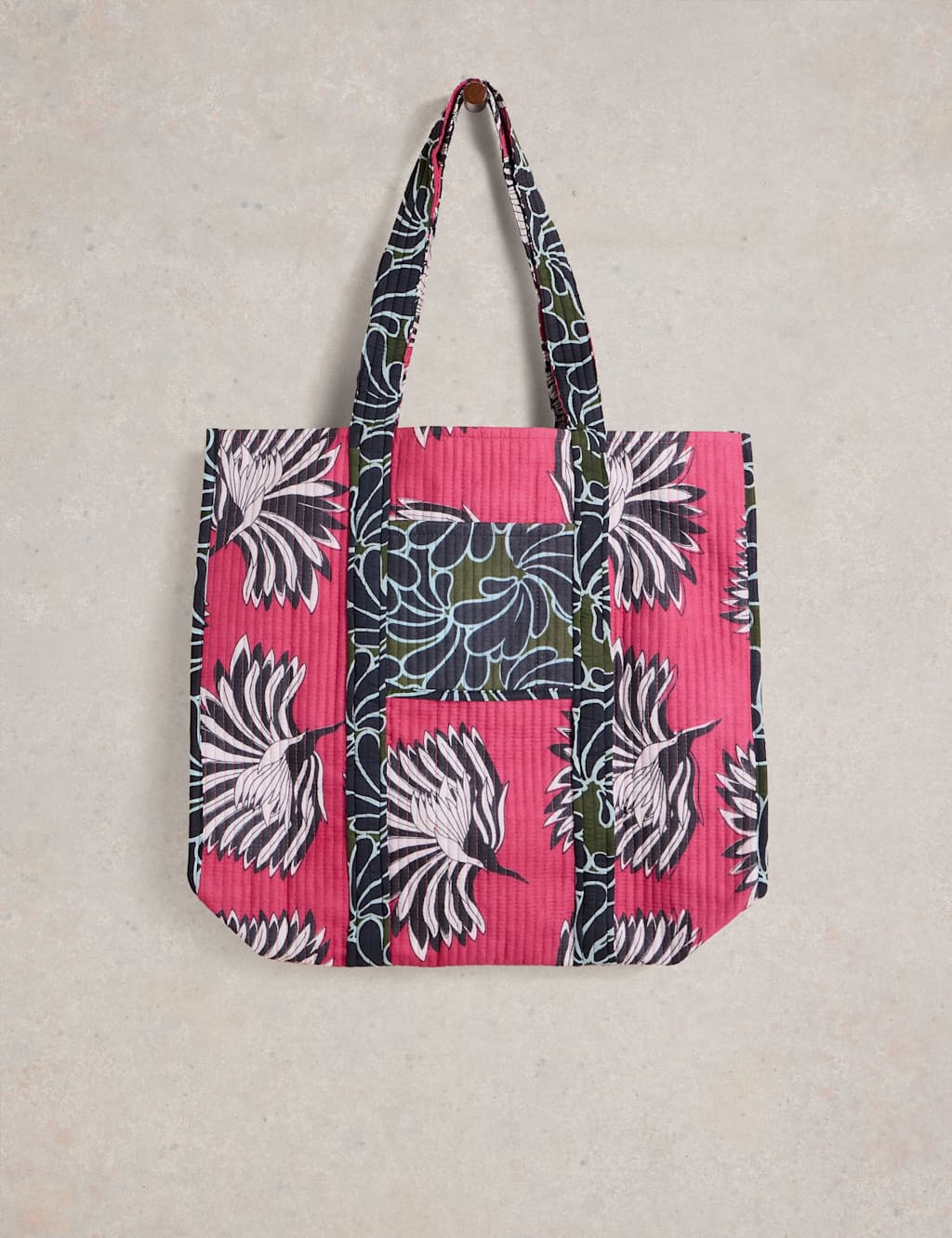 Pure Cotton Printed Reversible Beach Bag 3 of 4