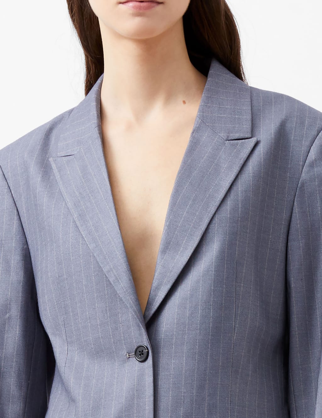 Pinstripe Single Breasted Blazer 4 of 4
