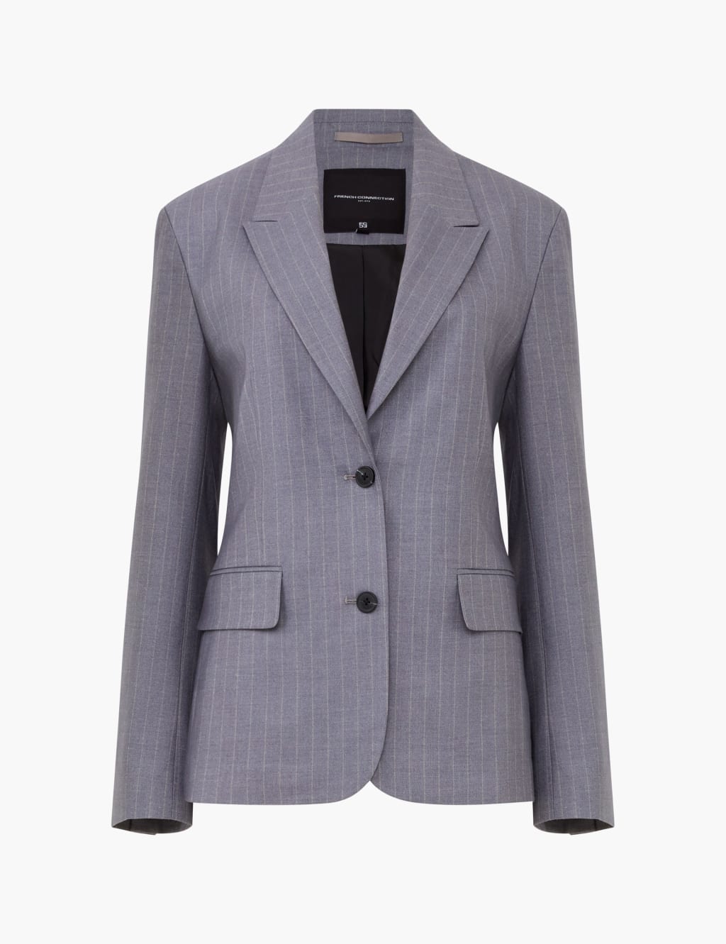 Pinstripe Single Breasted Blazer 2 of 4