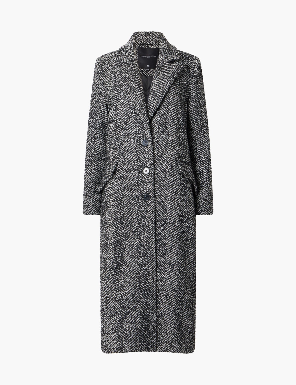 Marks and spencer herringbone coat discount