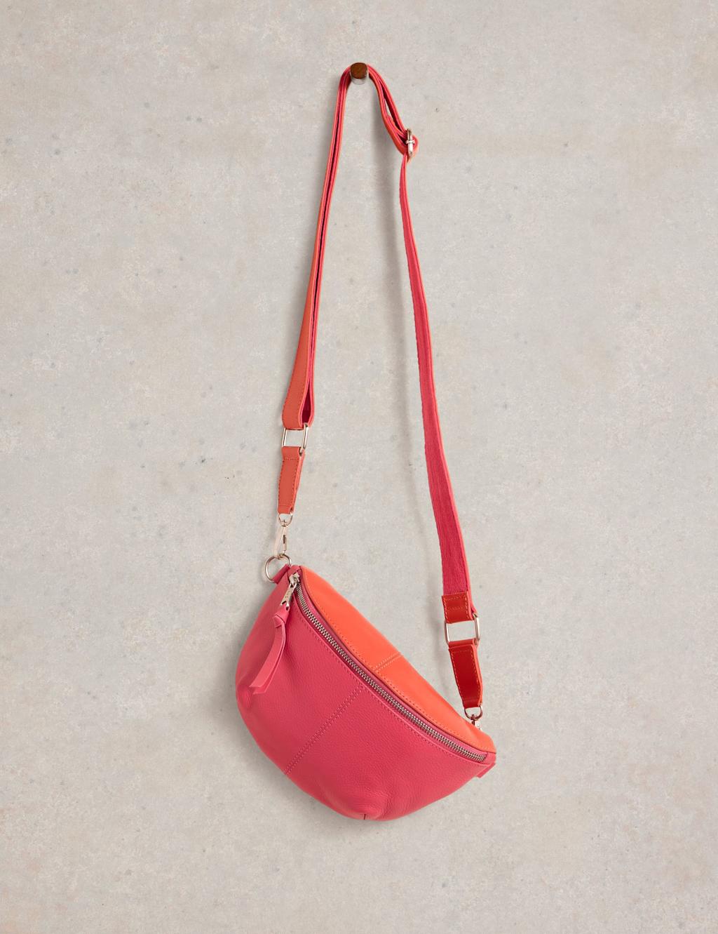 Leather Cross Body Bag 3 of 4