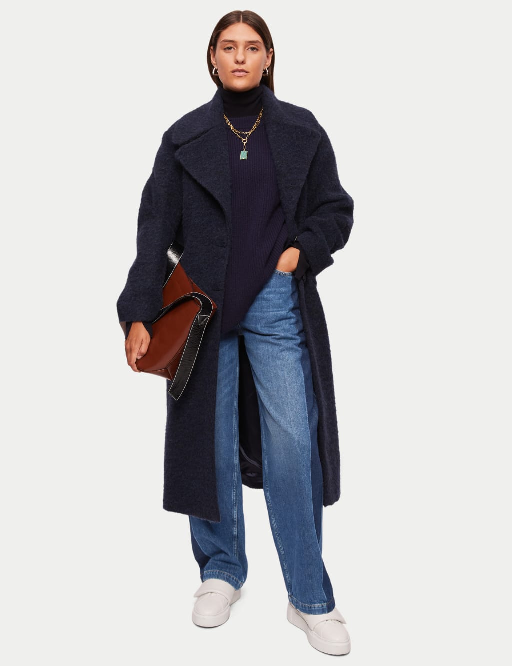 High Waisted Straight Leg Jeans 4 of 7