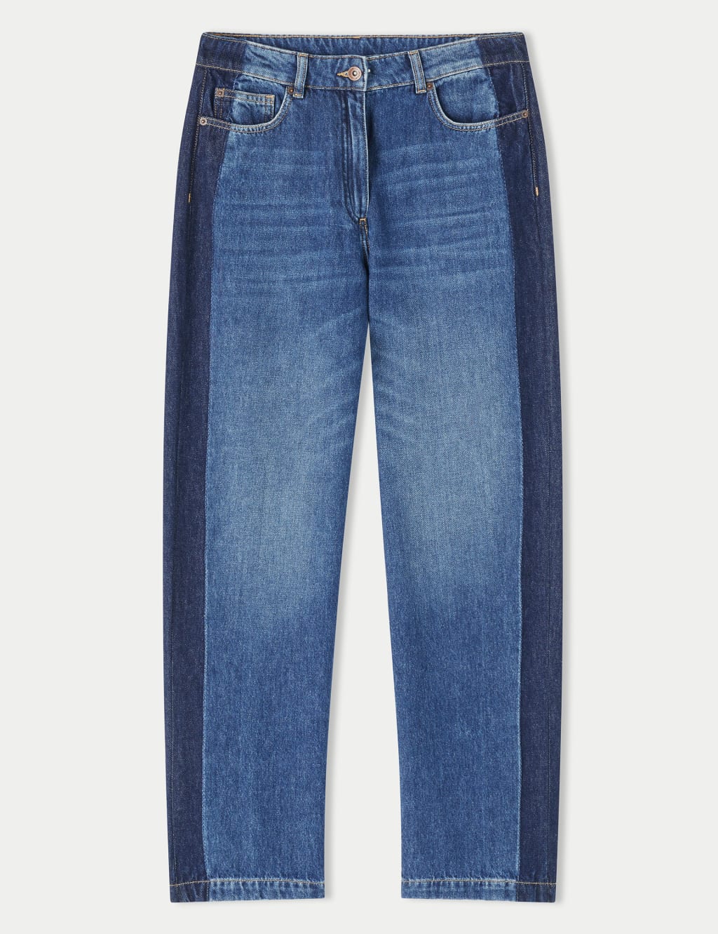 High Waisted Straight Leg Jeans 2 of 7
