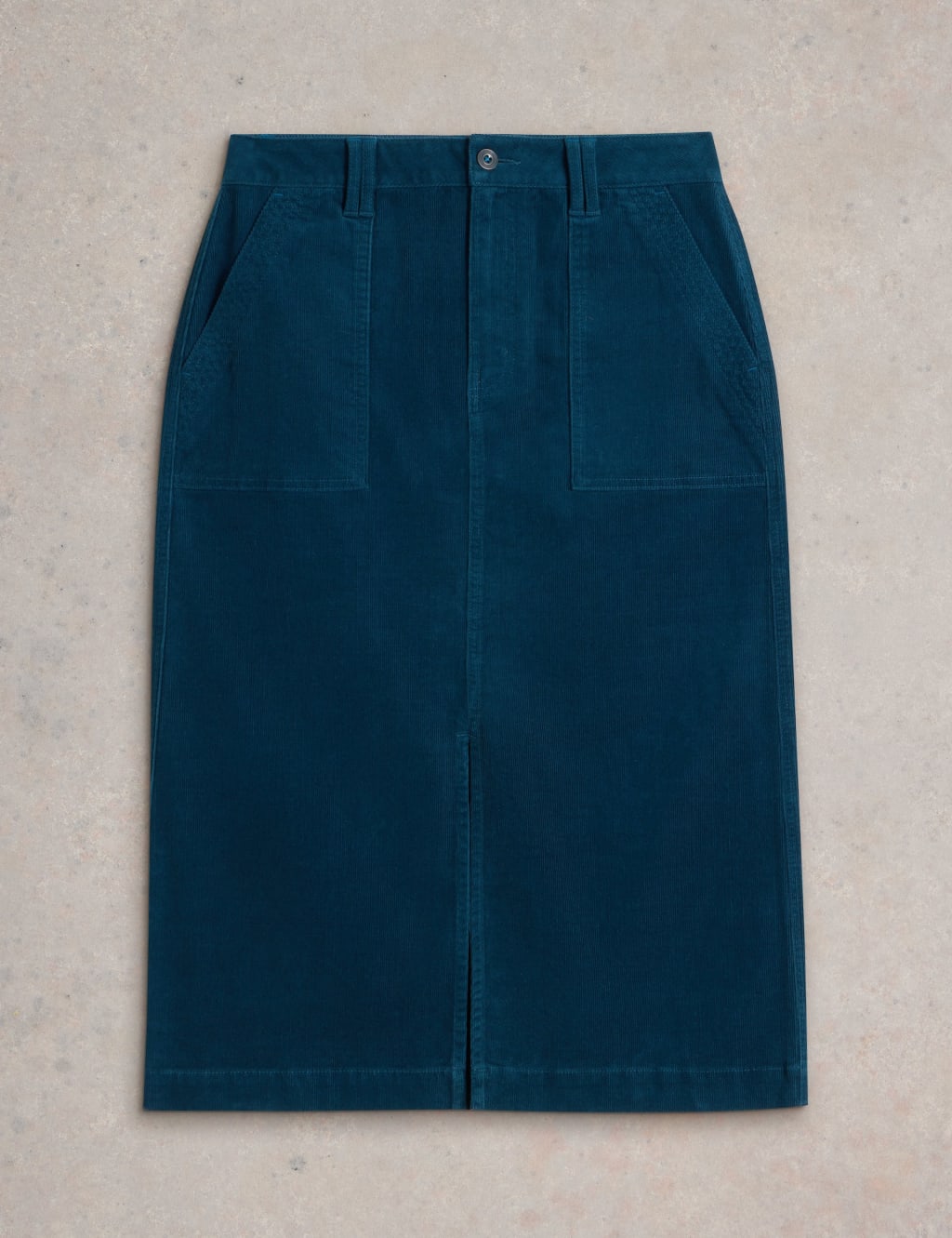 Clocktower cord skirt shop