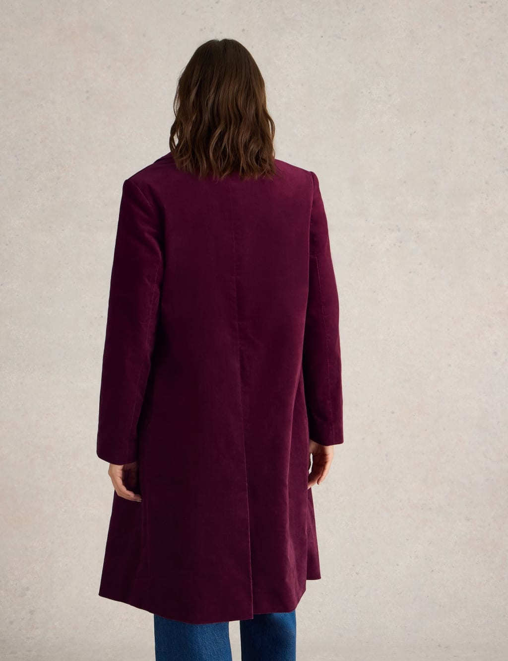 Cotton Rich Velvet Coat