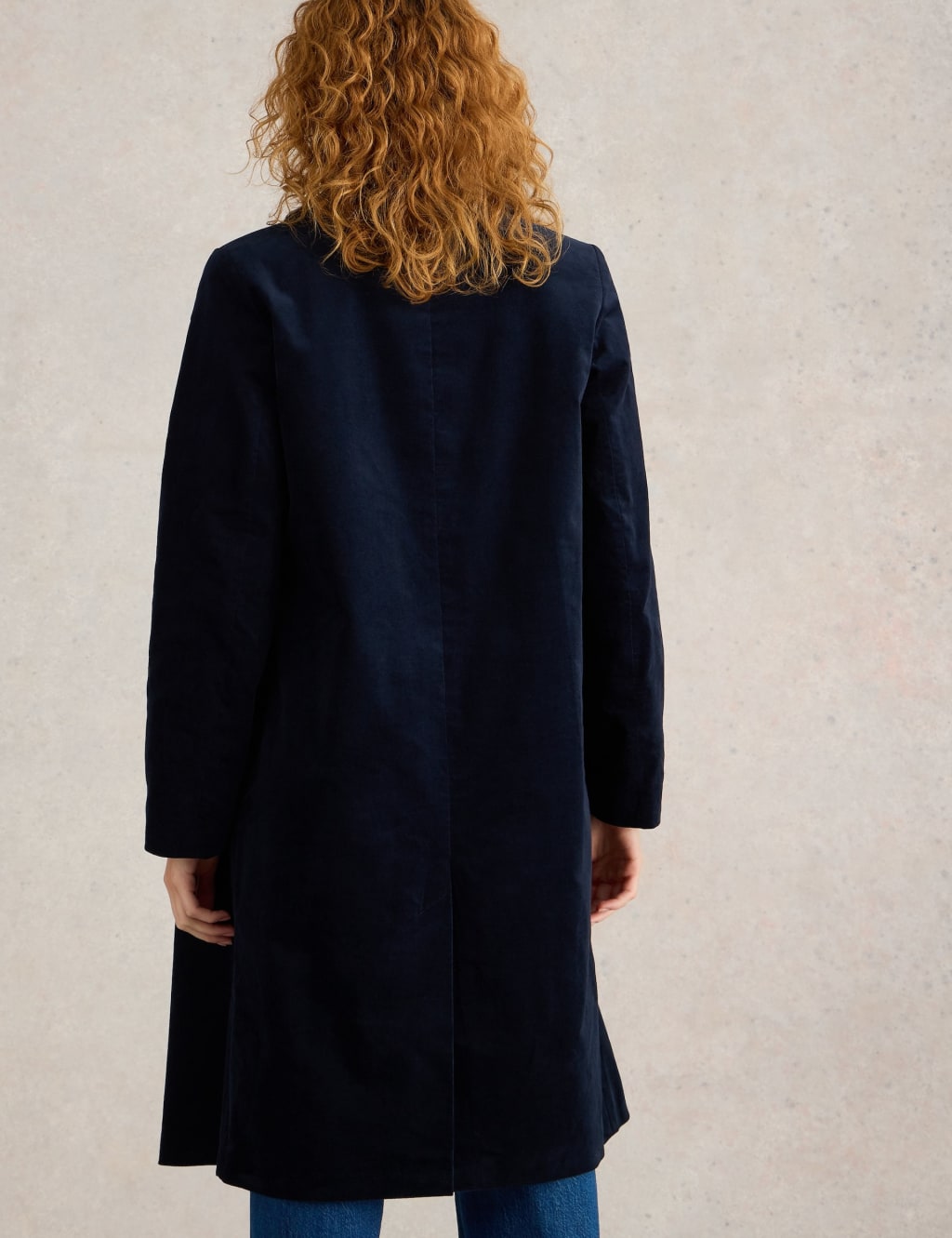 Cotton Rich Velvet Coat