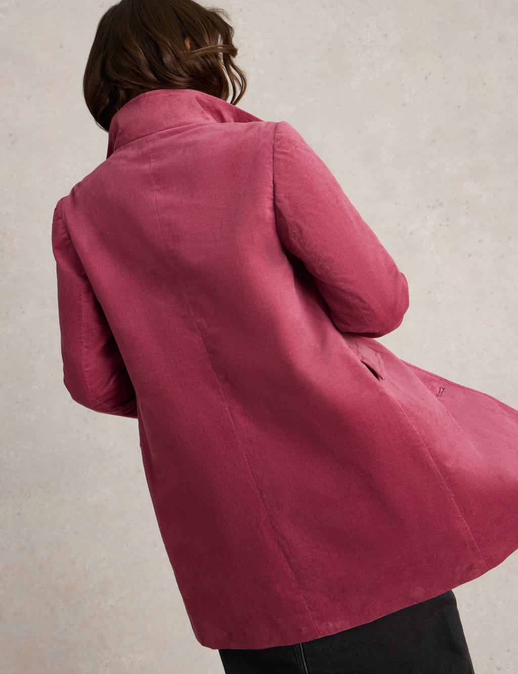 Cotton Rich Velvet Overcoat 4 of 6