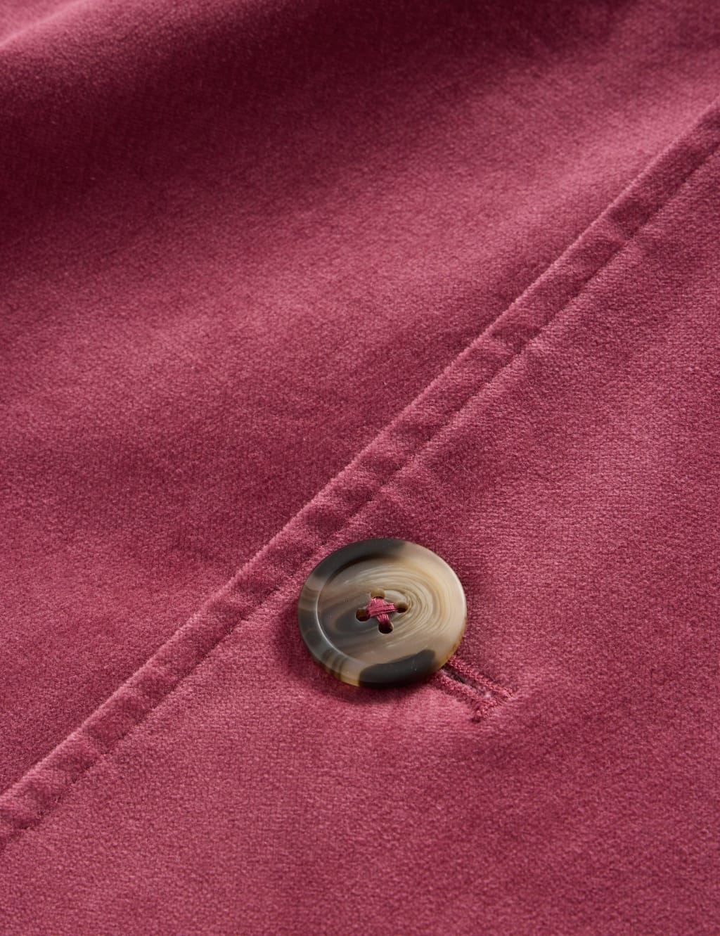 Cotton Rich Velvet Overcoat 6 of 6
