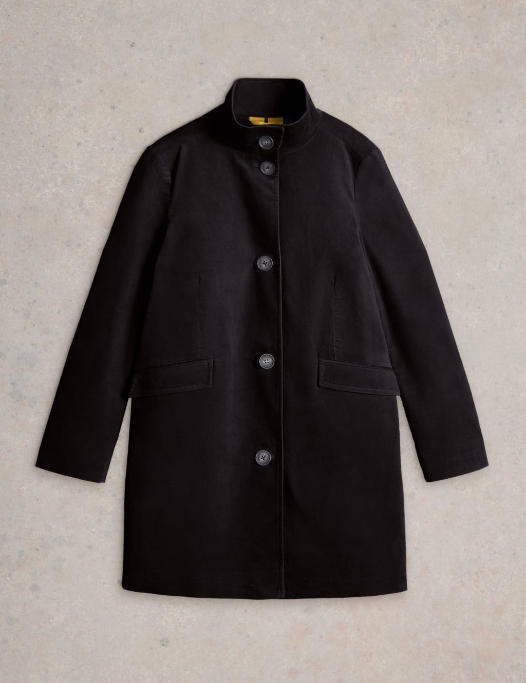 Cotton Rich Velvet Overcoat 2 of 6